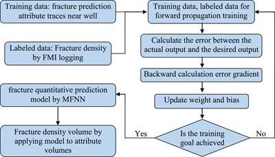 Application of a multi-layer feedforward neural network to predict fracture density in shale oil, Junggar Basin, China